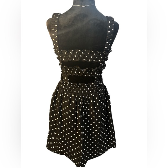 White Birch • Black/White Polka Dot Dress with S• Size S•NWOT - Picture 8 of 8